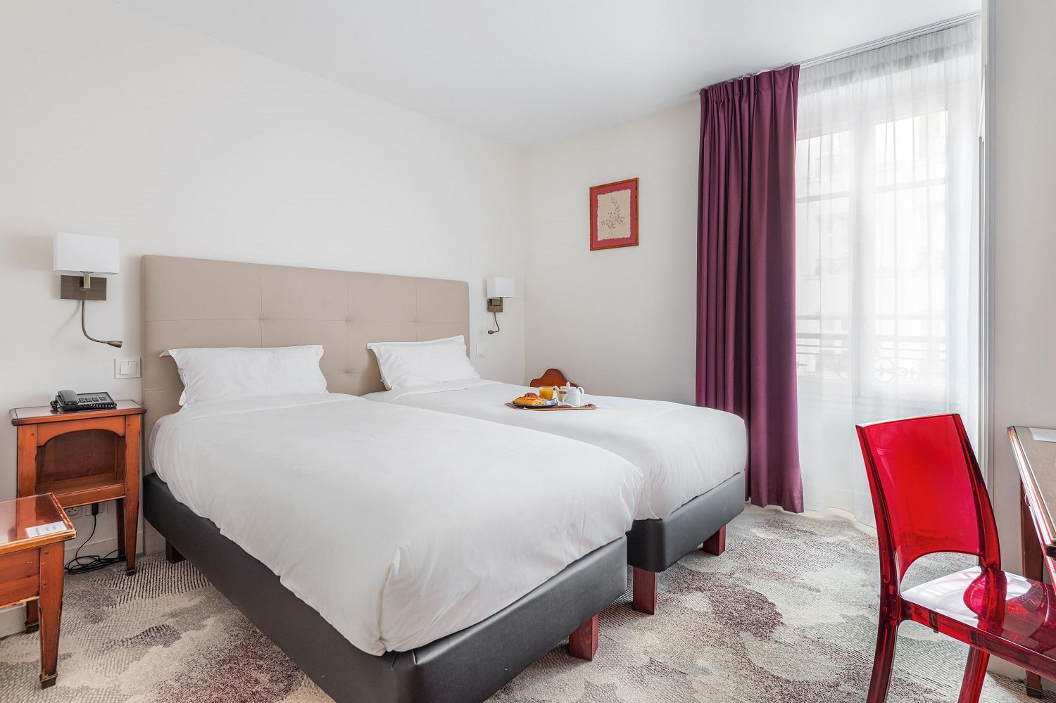 Hotel Courcelles Mederic Paris Exterior foto